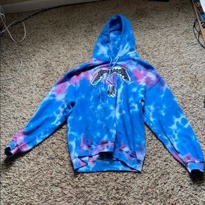 A vintage Metallica hoodie